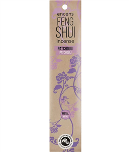 Betisoare parfumate Feng Shui, patchouli, element Metal, Aromandise                                 -                                  106516