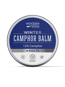 Balsam de iarna cu camfor 12% pentru adulti, bio, 60ml, Wooden Spoon                                -                                  106087