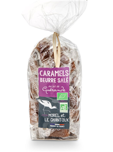 Caramele cu sare de mare bio 180g Morel et Le Chantoux                                              -107703                                  