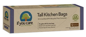 Saci menajeri compostabili 49.2l 12buc If You Care                                                  -                                  107828