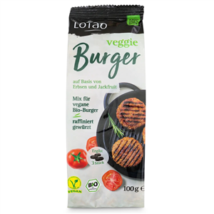 Mix pentru burger vegan, bio, 100g, Lotao                                                           -                                  106871
