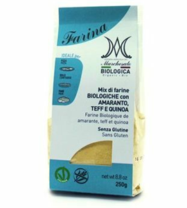Mix de fainuri fara gluten cu amarant, teff si quinoa eco 250g Marchesato                           -                                  103730