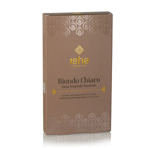 Vopsea de par naturala blond deschis, 100g, Isha                                                    -                                  105283