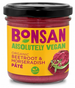 Crema tartinabila cu sfecla rosie si hrean eco 130g Bonsan                                          -                                  101955