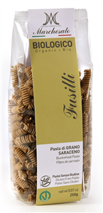 Fusilli din hrisca bio fara gluten 250g Marchesato                                                  -                                  101113