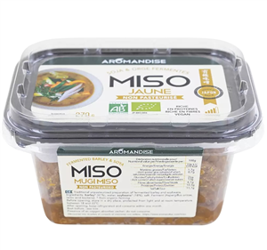 Pasta miso galbena nepasteurizata bio, 270g, Aromandise                                             -                                  106577