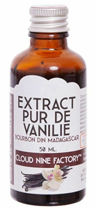 Extract pur de vanilie Bourbon din Madagascar 50ml Cloud Nine Factory                               -                                  104626