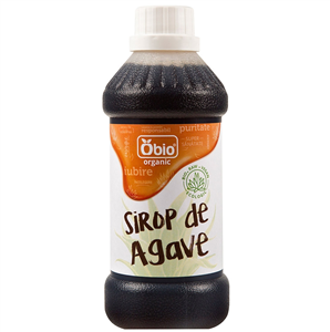 Sirop de agave raw dark eco 250ml Obio                                                              -                                     785