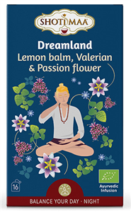 Ceai Shotimaa Balance Your Day - Dreamland - roinita, valeriana si passiflora bio 16dz              -                                  104943