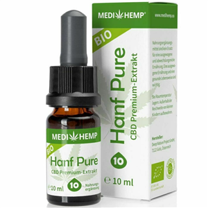 Hemp Pure 10% CBD bio, 10ml, Medihemp                                                               -                                  105382
