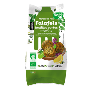 Mix pentru falafel fara gluten cu linte, bio, 150g, Nat-ali                                         -                                  106679