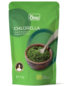 Chlorella pudra bio 125g Obio-                                     219