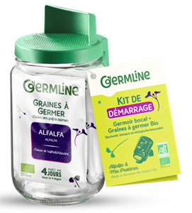 Germinator tip borcan cu protectie la scurgerea apei Germline-                                     368