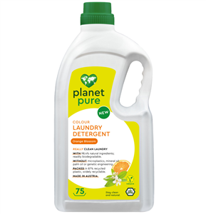 Detergent bio pentru rufe colorate - flori de portocal - 3 litri, Planet Pure                       -                                  105847