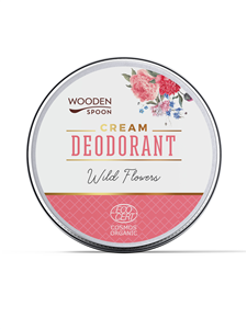 Deodorant crema Wild Flowers, bio, 60ml, Wooden Spoon                                               -                                  106084