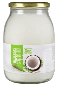 Ulei de cocos virgin raw bio 1000ml OBIO                                                            -                                  101323