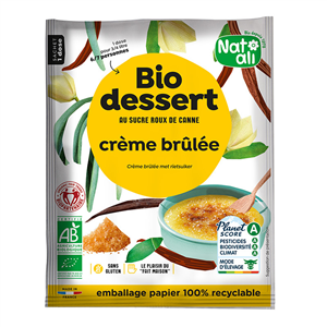 Desert creme brulee, bio, 80g, Nat-ali                                                              -                                  106626