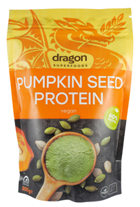 Pudra proteica din seminte de dovleac bio 200g Dragon Superfoods-                                     620
