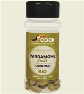 Cardamom intreg bio 25g Cook                                                                        -                                  101998