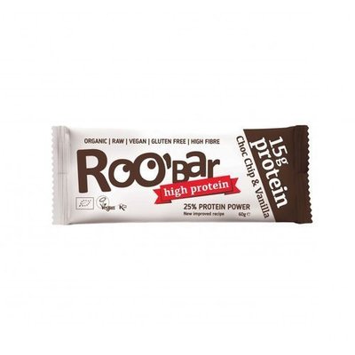 <h2>Baton proteic cu fulgi de ciocolata si vanilie raw bio 60g</h2><h3><strong>100% Organic Raw Protein Bar with Superfoods</strong></h3><p><strong>Ingrediente: </strong>curmale*, proteina din orez* (20%), <strong>caju</strong>*, unt de cacao* (10%), fulgi de ciocolata* (masa de cacao*, zahar din palmier de cocos*, unt de cacao*), unt de <strong>alune</strong> de padure*, sirop din nectar de flori de cocos*, pudra de cacao*, vanilie de Bourbon*.<br />*ingrediente raw din agricultura ecologica</p><p><strong>Valori nutritionale/100g:</strong></p><p>Energie: 471kcal<br />Grasimi: 25g din care saturate 5.9g<br />Carbohidrati: 31g din care zaharuri 29g<br />Fibre: 6.7g<br />Proteine: 25g<br />Saruri: 0.07g</p><p><strong>Produs certificat ecologic</strong></p><p><strong>60g</strong></p><p>&nbsp;</p>
