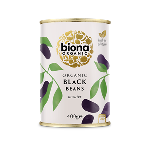 Fasole neagra boabe conserva bio 400g Biona                                                         -                                  100951