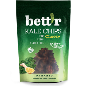 Chips din kale cu aroma de branza raw eco 30g Bettr                                                 -                                  103297