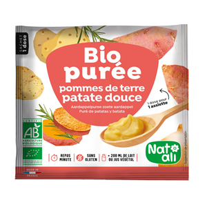 Piure instant de cartofi si cartofi dulci, bio, 30g, Nat-ali                                        -                                  106676