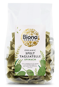 Tagliatelle din spelta cu spanac bio 250g Biona-                                  102952