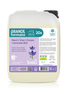 Sapun lichid cu lamaie si lavanda 5l Biolu                                                          -                                  107137