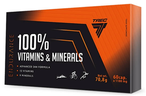Vitamine si minerale 60 capsule Trec                                                                -                                  103024