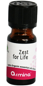 Blend din uleiuri esentiale ZEST FOR LIFE pentru difuzer bio 10ml ARMINA                            -                                  103523