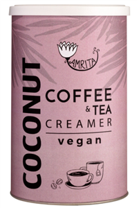 Creamer din cocos pentru cafea si ceai, vegan, 150g, Amrita                                         -                                  105607
