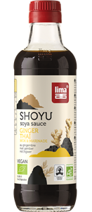 Sos de soia shoyu ginger thai bio 250ml Lima-                                  103385