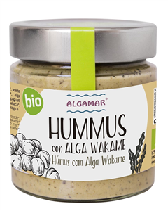 Hummus cu alge wakame bio 180g Algamar                                                              -                                  104600