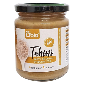 Tahini pasta de susan integral eco 250g Obio                                                        -                                  104479