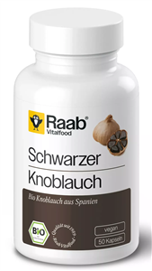 Usturoi negru bio 500mg 50 capsule 25g Raab                                                         -                                  107785