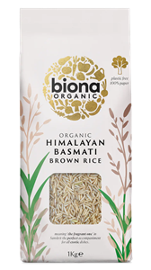 Orez basmati brun bio 1kg Biona                                                                     -                                  107870