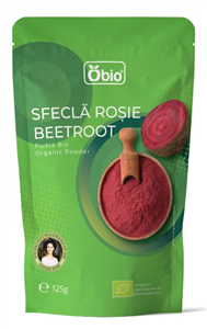 Sfecla rosie pudra bio 125g Obio-                                    1749