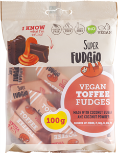 Caramele aroma toffee, bio, 100g, Super Fudgio                                                      -                                  106814