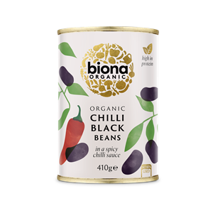 Fasole neagra in sos chilli 410g Biona                                                              -                                  102955