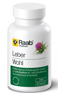 Liver Function - complex pentru sanatatea ficatului 550g 60 capsule 33g Raab                        -                                  107797