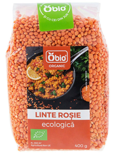 Linte rosie bio 400g Obio                                                                           -                                  105038