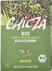 Guma de mestecat cu menta bio 30g Chicza                                                            -                                  103256