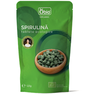 Spirulina tablete eco 125g Obio                                                                     -                                    1350