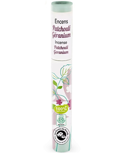 Betisoare parfumate naturale japoneze, patchouli si geraniu, 30 buc., Aromandise                    -                                  106507