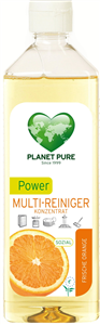 Detergent bio concentrat cu ulei de portocale Power Cleaner 510ml Planet Pure                       -                                  101907