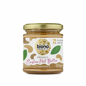 Crema de caju eco 170g BIONA                                                                        -                                     909