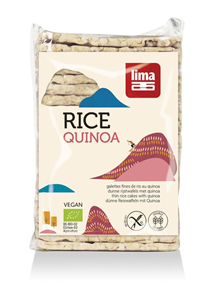 Rondele de orez expandat cu quinoa eco 130g  Lima                                                   -                                    1129