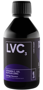 Lipolife LVC3 - Vitamina C, D3, K2 plus zinc, lipozomale 250ml                                      -                                  104759