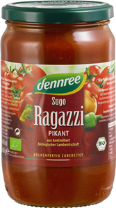 Sos de rosii picant Sugo Ragazzi bio 660g Dennree                                                   -                                  104534